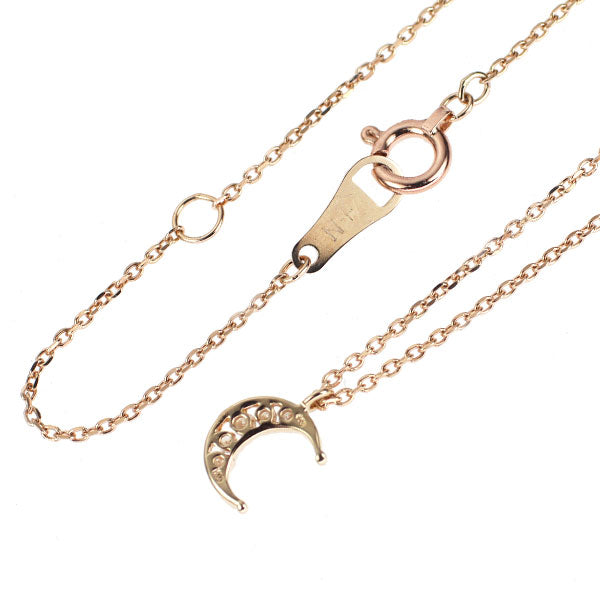 Nojes K10PG Diamond Pendant Necklace Month