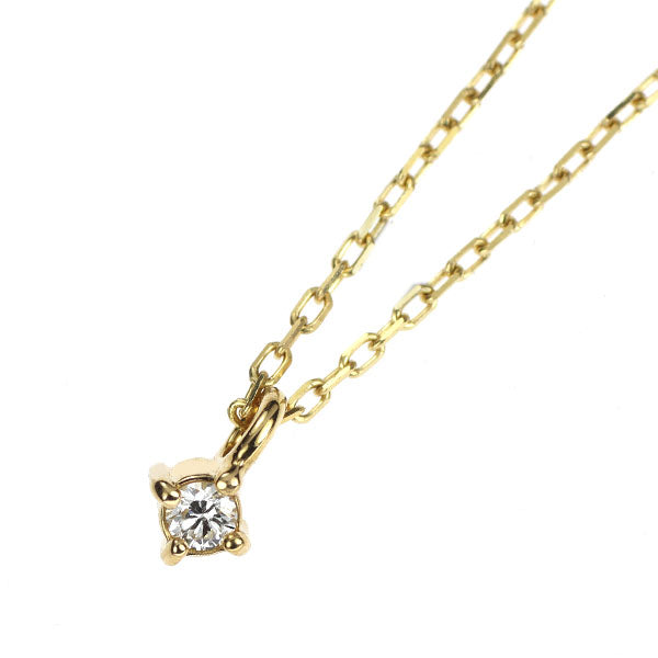 Ete/ete K18YG Diamond Pendant Necklace