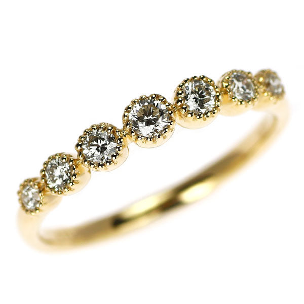 K18YG ダイヤモンド リング 0.30ct