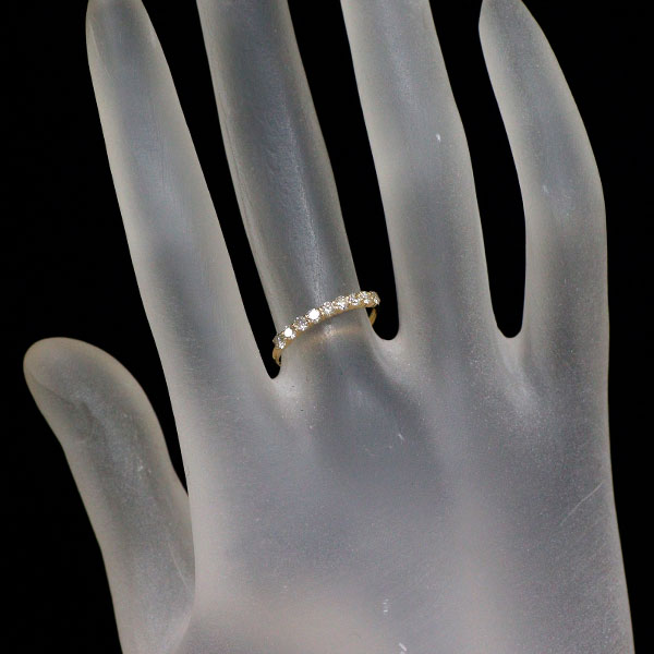 K18YG ダイヤモンド リング 0.27ct
