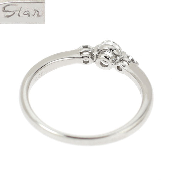 Star Jewelry Pt950 Diamond Ring 0.30ct
