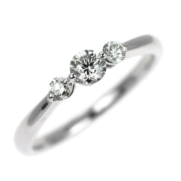 Star Jewelry Pt950 Diamond Ring 0.30ct