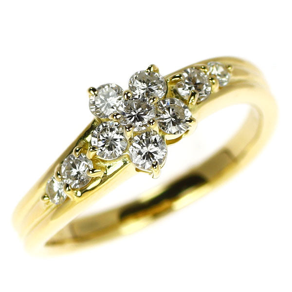 K18YG ダイヤモンド リング 0.50ct