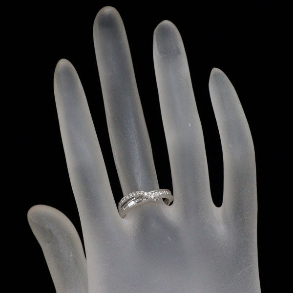 K18WG ダイヤモンド リング 0.30ct