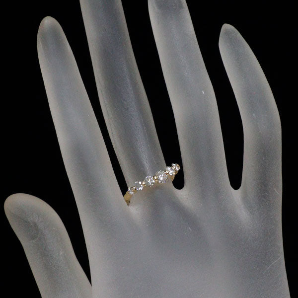 K18YG Diamond Ring 0.70ct Half Eternity