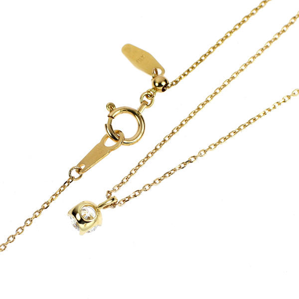 K18YG ダイヤモンド ペンダントネックレス 0.30ct