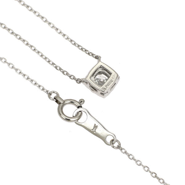 Vendome Aoyama Pt950/ Pt850 Diamond Pendant Necklace 0.27ct Hervé