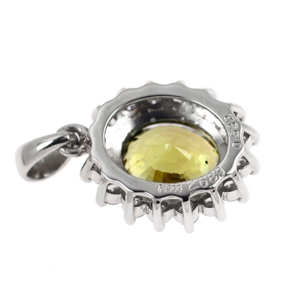 Pt900 コーネルピン ダイヤモンド ペンダントトップ 2.689ct D0.532ct 希少