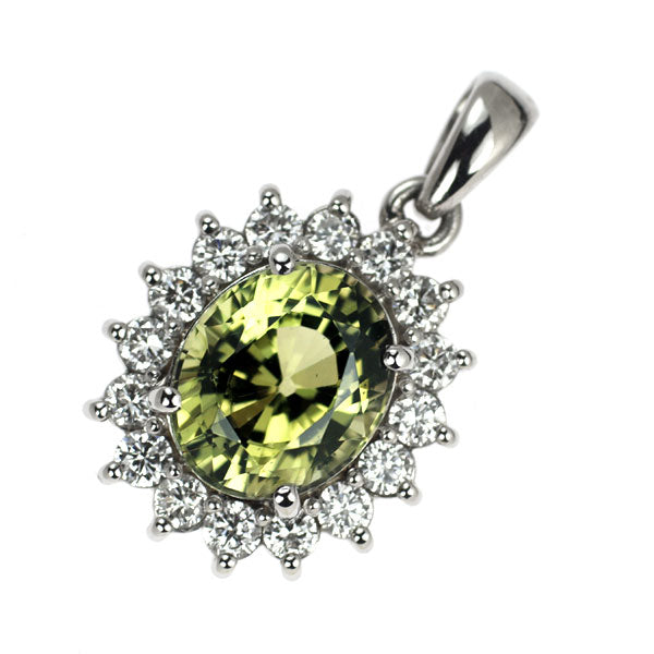 Pt900 コーネルピン ダイヤモンド ペンダントトップ 2.689ct D0.532ct 希少