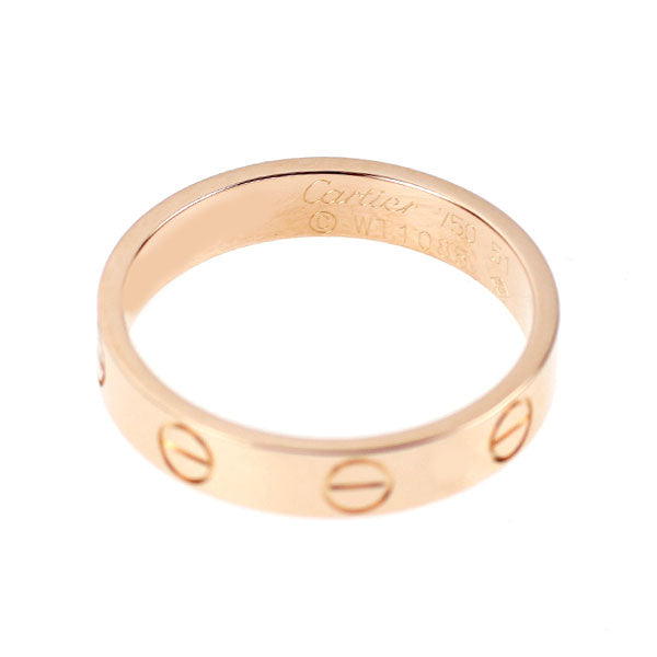 Cartier K18PG Ring Mini Love No. 51