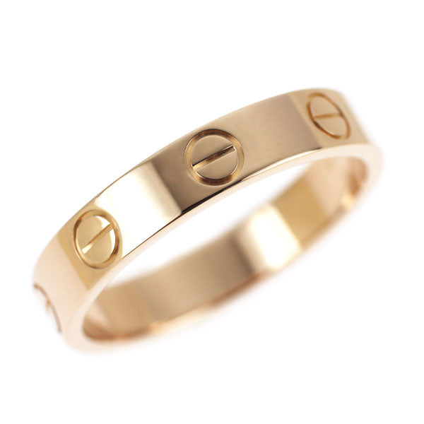 Cartier K18PG Ring Mini Love No. 51