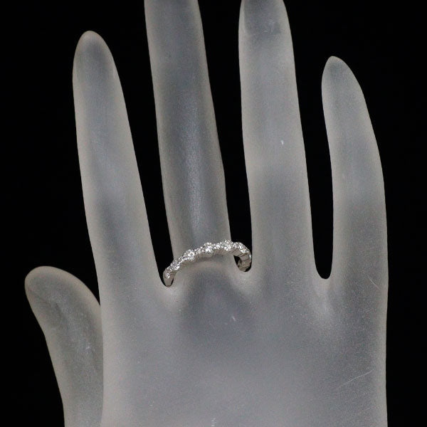 Pt900 Diamond Ring 0.70ct Half Eternity