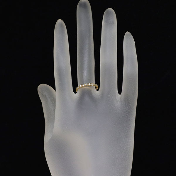 K18YG ダイヤモンド リング 0.10ct