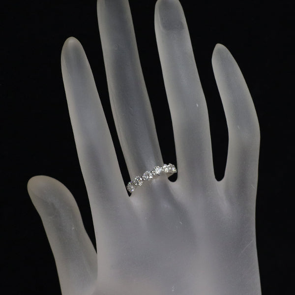 Blue River Pt900 Diamond Ring 1.02ct Half Eternity