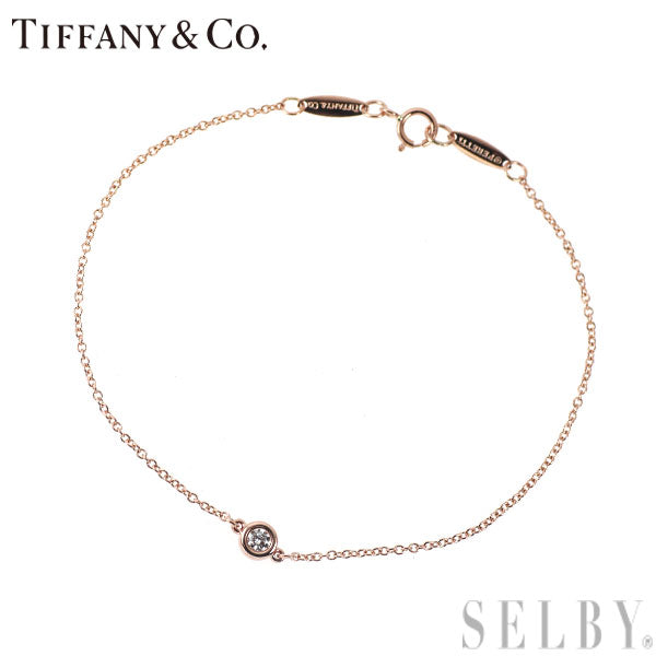 Tiffany & Co. K18PG Diamond Bracelet Vis the Yard
