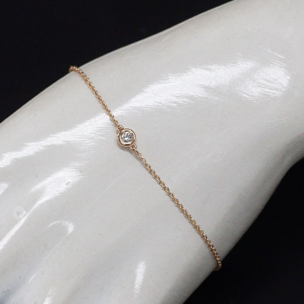 Tiffany & Co. K18PG Diamond Bracelet Vis the Yard
