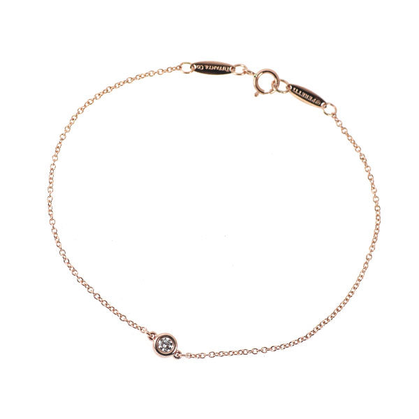 Tiffany & Co. K18PG Diamond Bracelet Vis the Yard