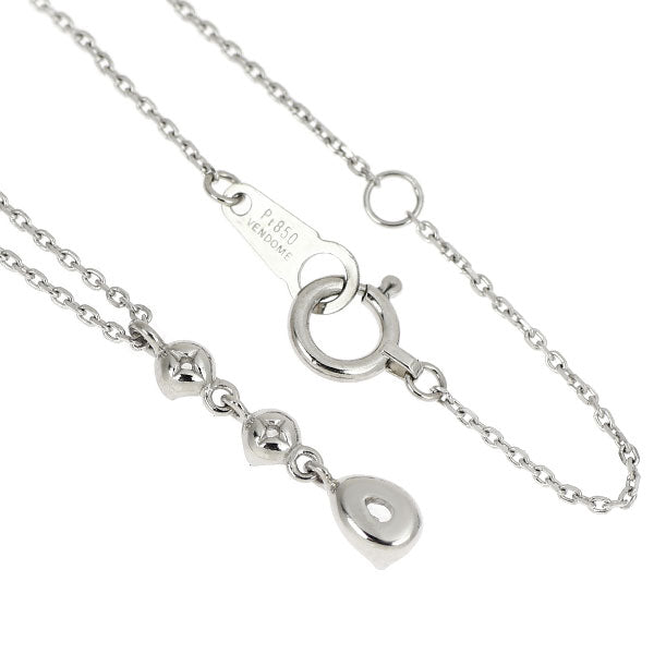 Vendome Aoyama Pt950/ Pt850 Diamond Pendant Necklace 0.20ct