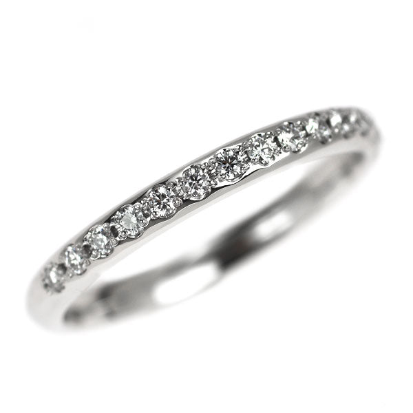 カシケイ/フォーエバーマーク Pt950 ダイヤモンド リング 0.15ct ハーフエタニティ