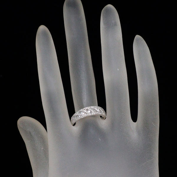 K18WG ダイヤモンド リング 0.55ct