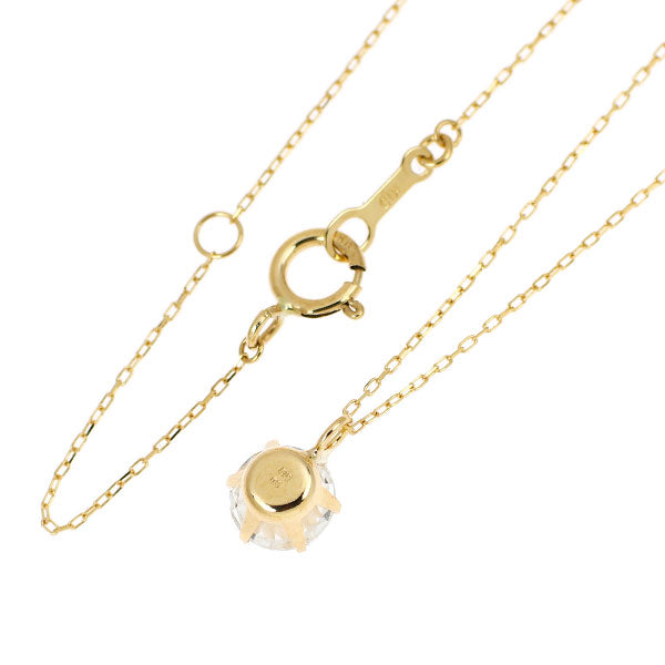K18YG ダイヤモンド ペンダントネックレス 0.50ct