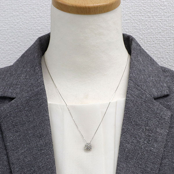 Pt950 ダイヤモンド ペンダントネックレス 0.70ct