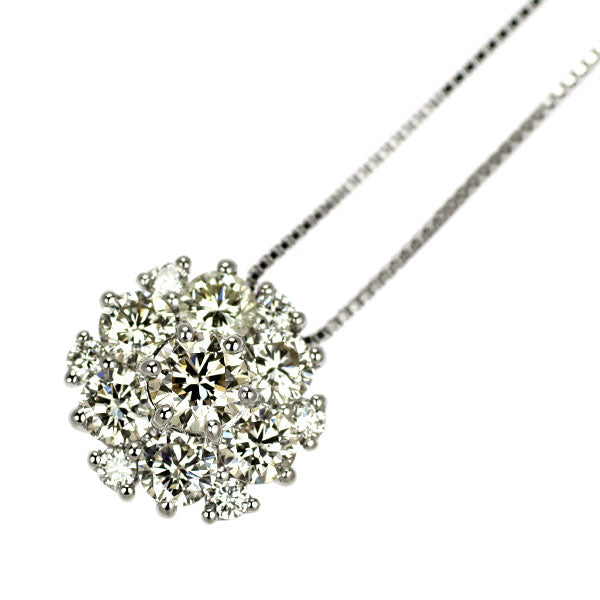 Pt950 ダイヤモンド ペンダントネックレス 0.70ct