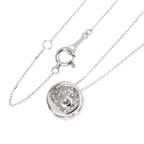 K18WG ダイヤモンド ペンダントネックレス 0.50ct