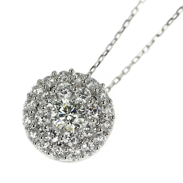 K18WG ダイヤモンド ペンダントネックレス 0.50ct