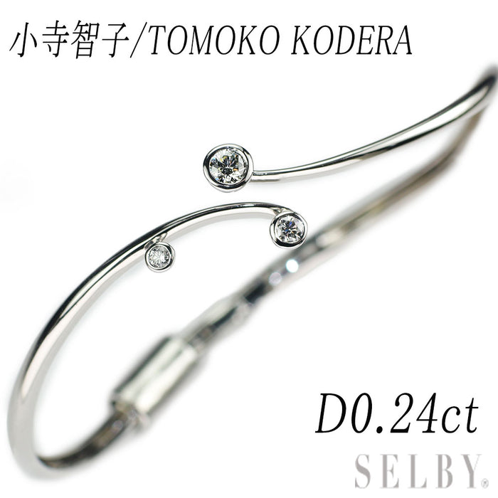 Tomoko Kodera K18WG Diamond Bangle D0.24ct TOMOKO KODERA Bracelet