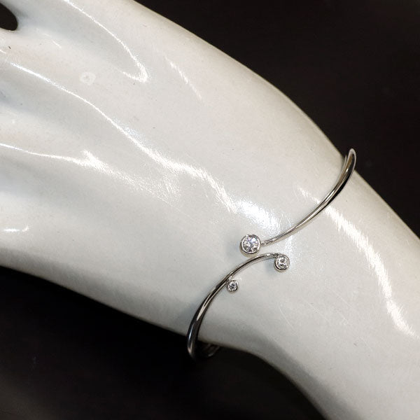 Tomoko Kodera K18WG Diamond Bangle D0.24ct TOMOKO KODERA Bracelet