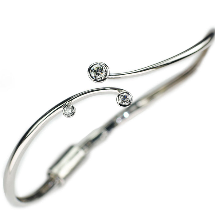 Tomoko Kodera K18WG Diamond Bangle D0.24ct TOMOKO KODERA Bracelet